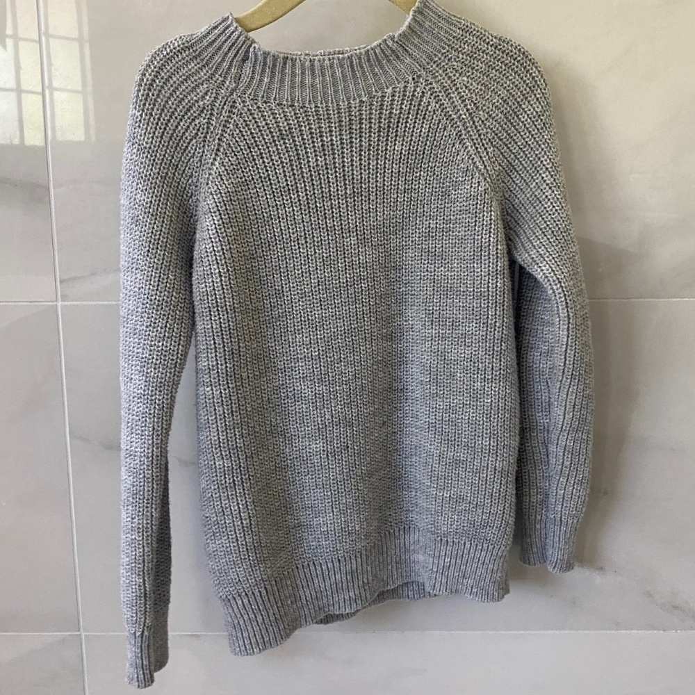 2/$16 Grey Shein Sweater 7Y